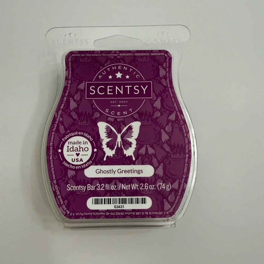 Scentsy Wax Bars Warmer Melts Mixed Lot Of‎ 4 Fall Christmas Scents 3.2 Oz New